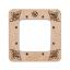 Bastidor de bordado con imanes 10x10 cm