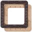 Bastidor de bordado con imanes 14x14 cm - Oscuro