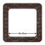 Bastidor de bordado con imanes 14x14 cm - Oscuro