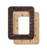 Bastidor de bordado con imanes 10.5x13 cm - Oscuro