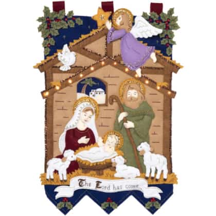 Kit de fieltro - Away In The Manger