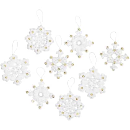 Kit de decoración de fieltro - Elegant Christmas Snowflake