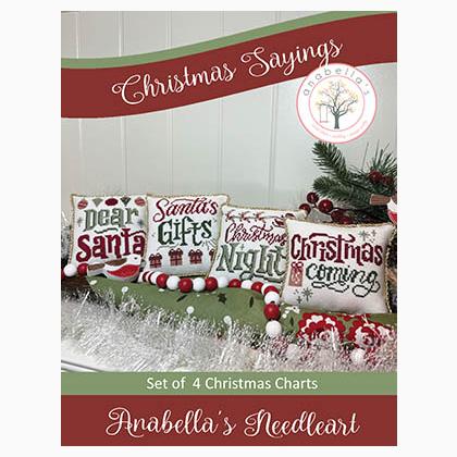 Christmas Sayings - Set Of 4
