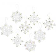 Kit de decoración de fieltro - Elegant Christmas Snowflake