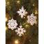 Kit de decoración de fieltro - Elegant Christmas Snowflake