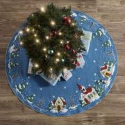 Falda del árbol - Pueblo navideño