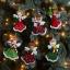 Kit de decoración de fieltro - Ángeles de Navidad