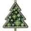 Árbol de Navidad verde