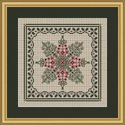 Christmas - Holly And Pine Snowflake