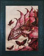 Dragón de flores