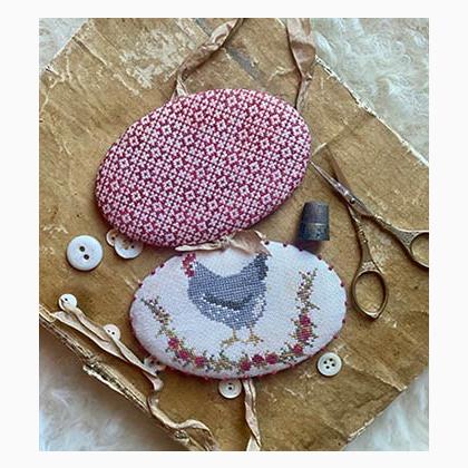 Little French Hen Needle Book