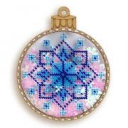 Bola de Navidad - Estrella de Navidad Azul