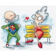 Grandmother on a date