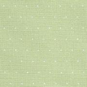 Lugana Evenweave 25ct. - Mini Dots - Verde / Blanco