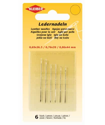 Agujas para cuero 36-39-44 mm