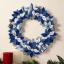 Winter Blue Poinsettia - Kit de guirnalda de fieltro