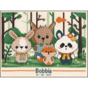 Birthsampler - Panda and Friends