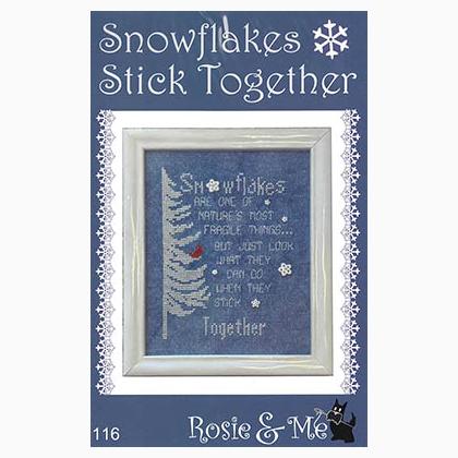 Snowflakes Stick Together