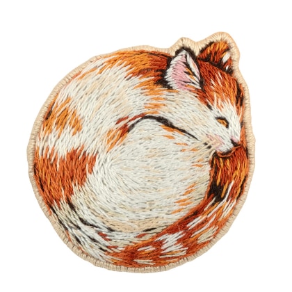 Broche - Gato dormilón