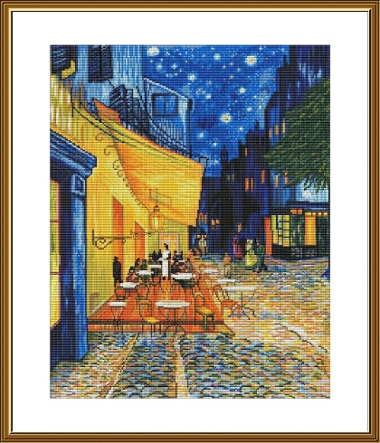 Terraza de noche