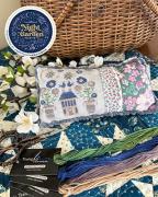 Midnight Posies Pin Pillow