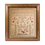 Betty Ormandy 1832 Sampler