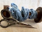 Memphis Blues Crinkle Ribbon (2yds)