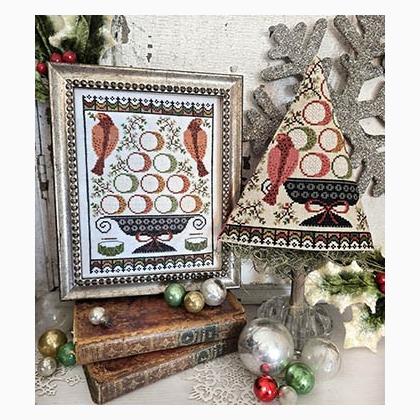 Twelfth Day Of Christmas Sampler And Tree
