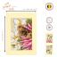 Tarjetas de felicitaciones - Dalias rosas