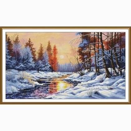 Tramonto invernale