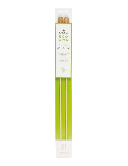 Eco Vita - Agujas de bambú - 4 mm