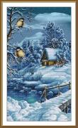 Melodía de nieve del bosque