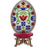 Huevo de Pascua floreado