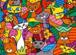 Gatos en color
