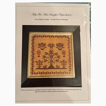 Tulip Tree Mini Sampler Reproduction