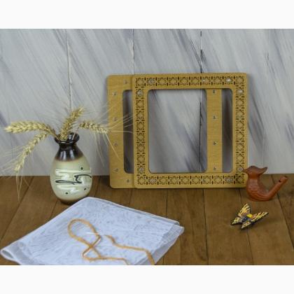 Bastidor de bordado con imanes PM-019 Roble - 19x19
