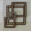 Bastidor de bordado con imanes PM-019 Wengue - 19x19