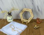 Bastidor de bordado con imanes PM-018 Roble - 14x16