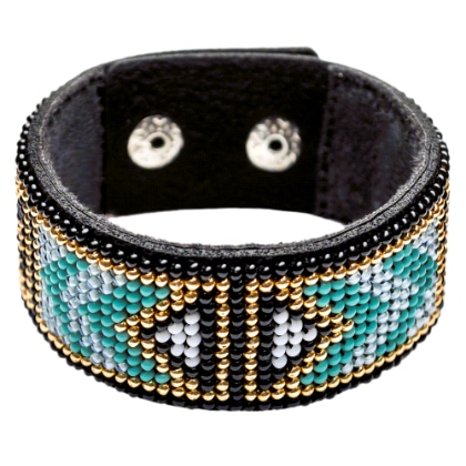 Pulsera - Verde y Blanco