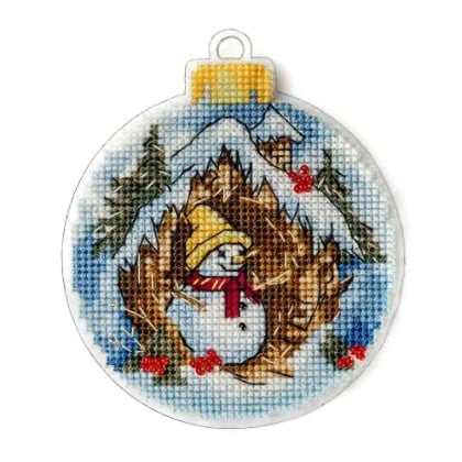 Adornos de Navidad - Casa del muñeco de nieve