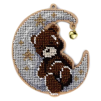 Sueños bajo la luna - oso pardo