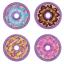Donuts badges - Imanes (4)