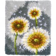 Alfombra - Flor de pelusa