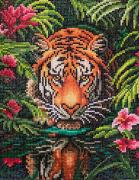 Tigre en la jungla