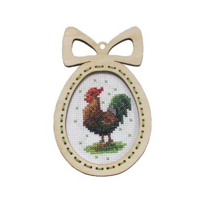 Huevo de Pascua - Gallo