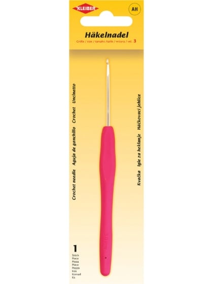 Aguja de crochet con mango antideslizante - Tamaño 3