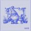 Trapo de cocina - Eldrin - Azul - NO Aida