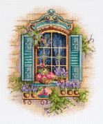Ventana y flores