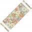 Camino de mesa - Fiori di Natale - Dorado-Multicolor Lurex