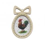 Huevo de Pascua - Gallo
